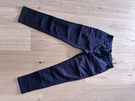 Schwarze Zara Herren Chino Hose (S)