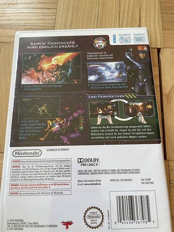 Jeux: Metroid Other M / WII Edition – D'occasion à Luzern par Sandro_299 2