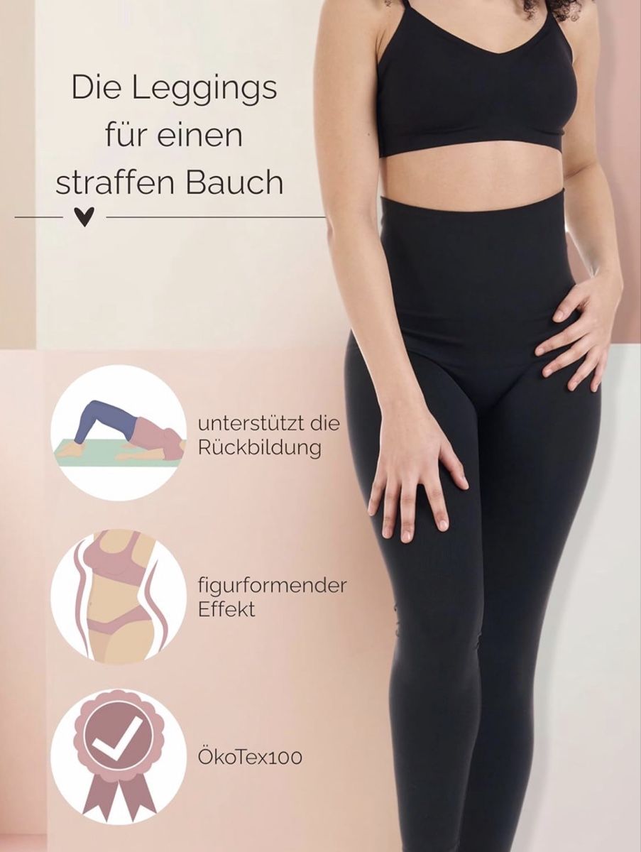 Leggings: Herzmutter Shapewear Leggings, figurformend, Grösse M/L – Usato da Steinmaur venduto da KrisTina2212 3