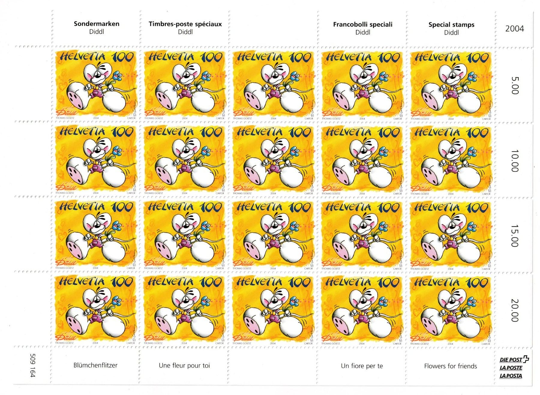 Alle Briefmarken: Sonderblock ** 2004 – Neu (gemäss Beschreibung) aus Neuchâtel von karlpierrino