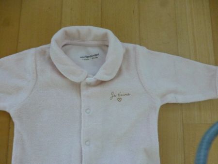 Baby-Strampler, langarm, Vertbaudet