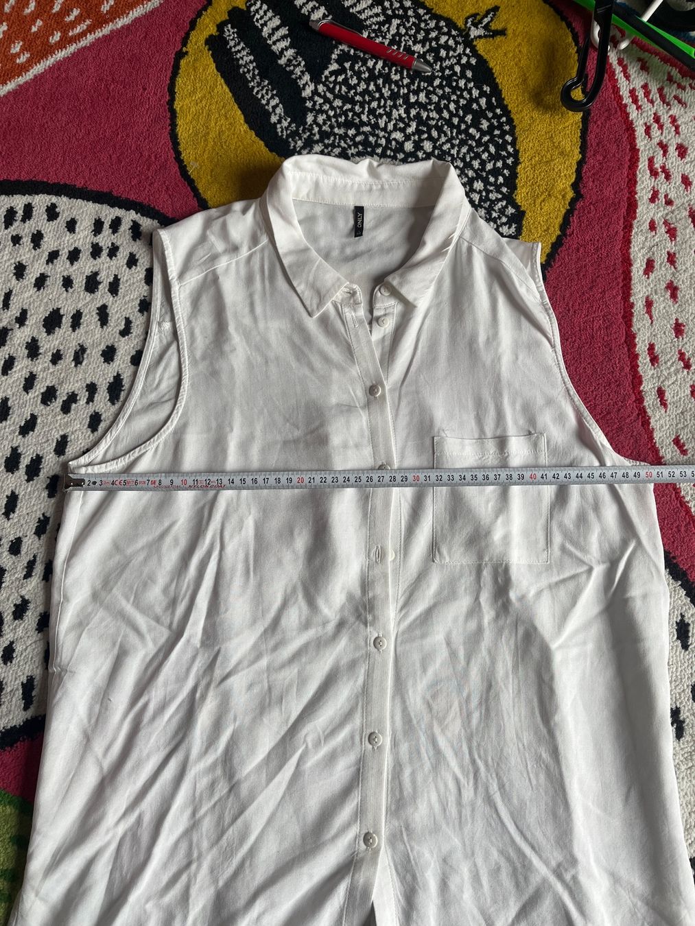 Only Blusen: Weisse Bluse/Top, ärmellos, Only, 42 – Gebraucht aus Solothurn von Bobesch08 4