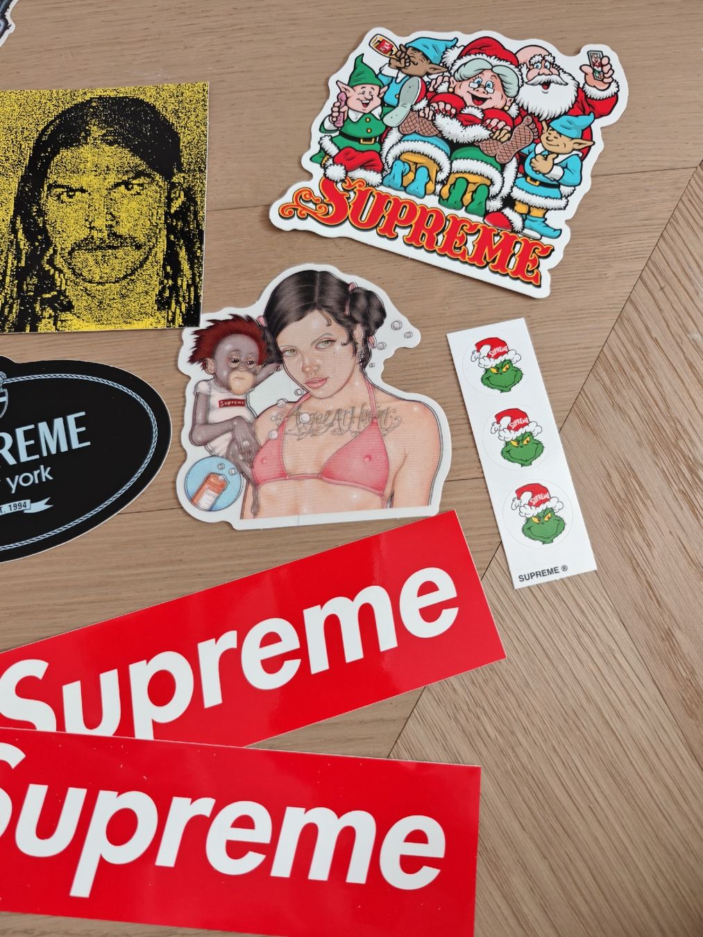 Aufkleber: SUPREME NEW YORK Sticker 10Stk. – Neu und originalverpackt aus Erlenbach ZH von nlh 2