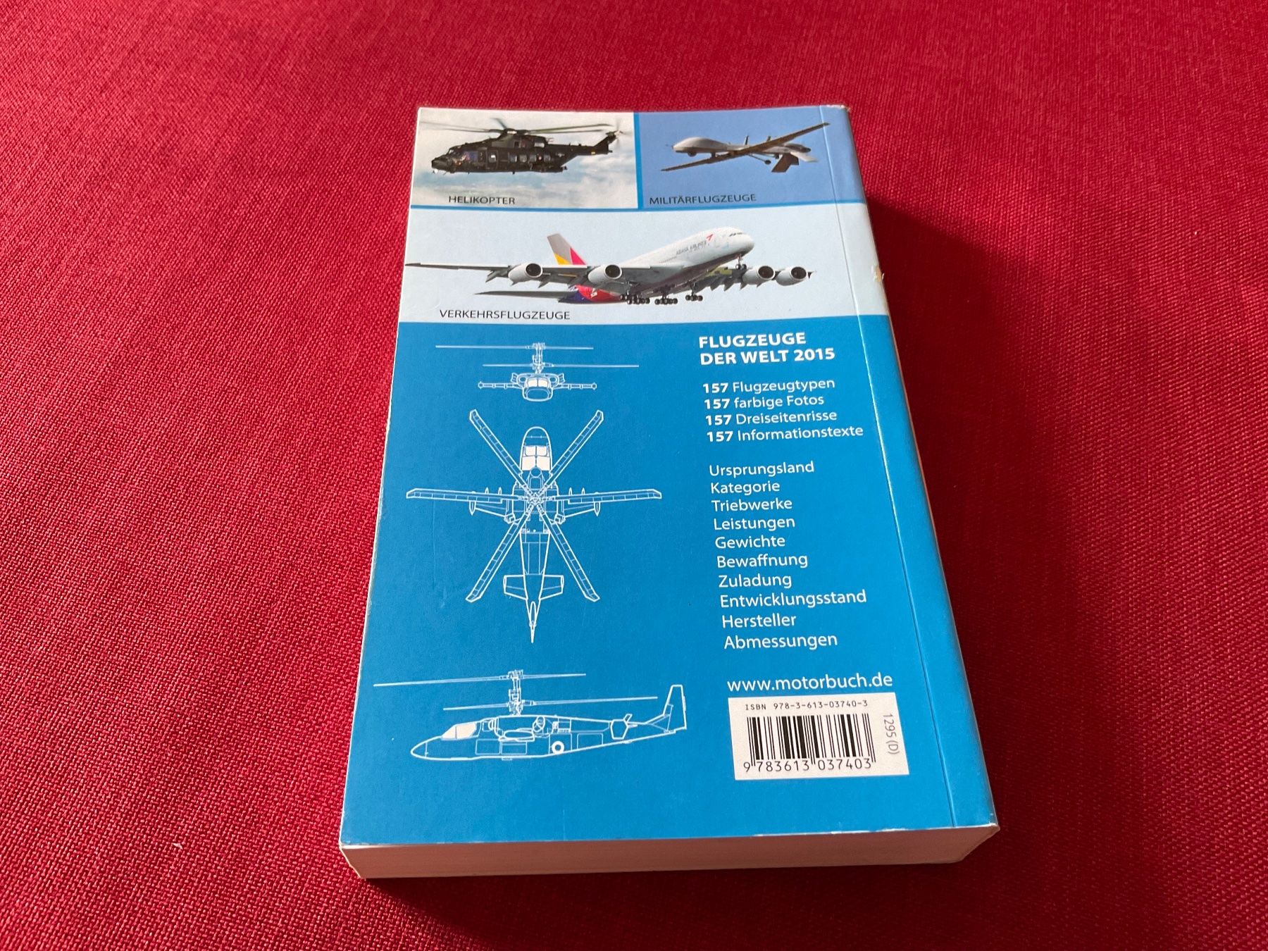 Libri: Flugzeuge der Welt,  Claudio Müller, 2015 – Usato da Lugano venduto da Persepolis 2