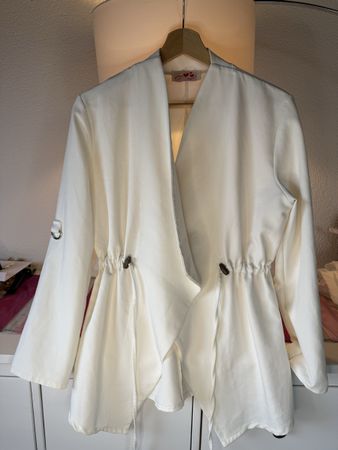Sommerjacke, weiss, Gr. M