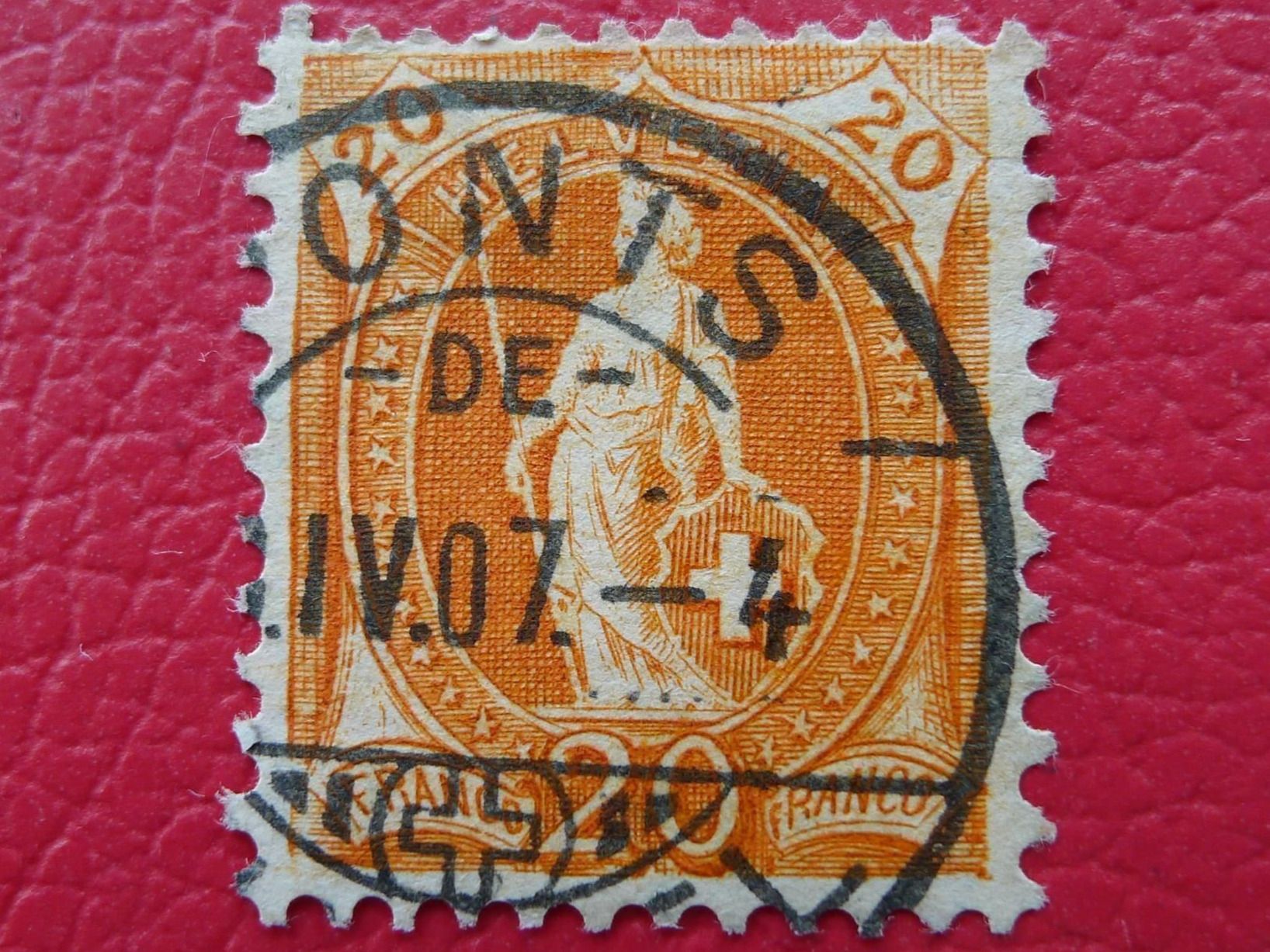 Tutti i francobolli: Stehende: 86A mit Voll-Stempel: PONTS DE MARTEL (NE) – Usato da Sursee venduto da Luzernerraute