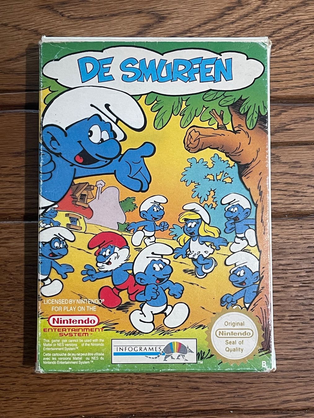 Nintendo Spiele: Nintendo NES - De Smurfen / Les Schtroumpfs – Gebraucht aus Zuerich von Dorsi 2