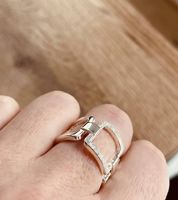 Fossil Ring, neuwertig, silber