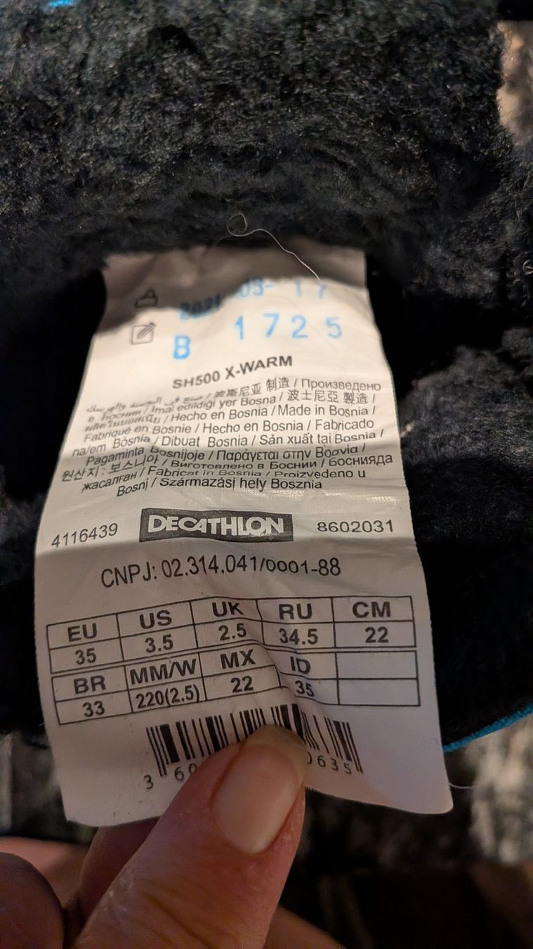Decathlon Scarpe da uomo: Winter Schuhe Gr 35 – Nuovo (secondo la descrizione) da Wattenwil venduto da karinschaw 2