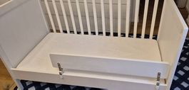 IKEA Kinderbett SUNDVIK 70x140 mit Matratze & Rausfallschutz