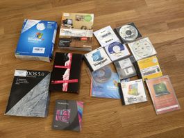 Grosses Retro Software & OS Konvolut – Windows 8 Pro OVP, XP
