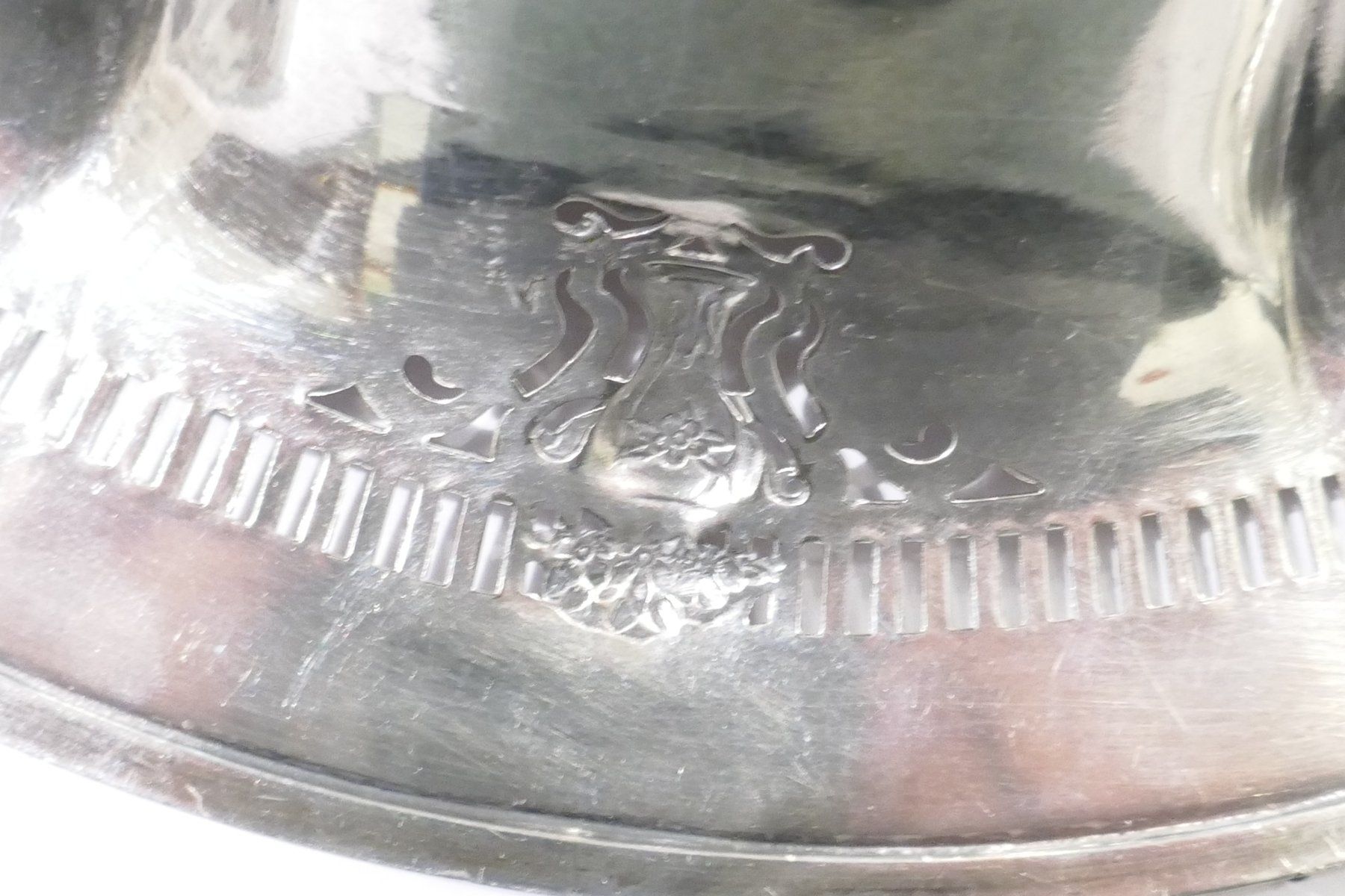 Ciotole: Schöne Antike Schale Scheffield England – Usato da Schaffhausen venduto da swisswatches-andmore 5