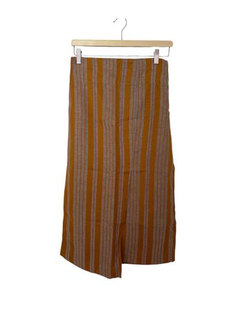 Cotton&Linien Striped Skirt, Size 38 