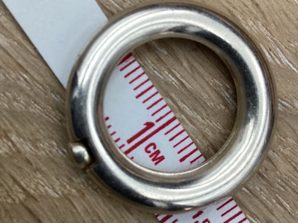 Anelli: Bague en argent avec zircon – Usato da Agiez venduto da Beve15 4