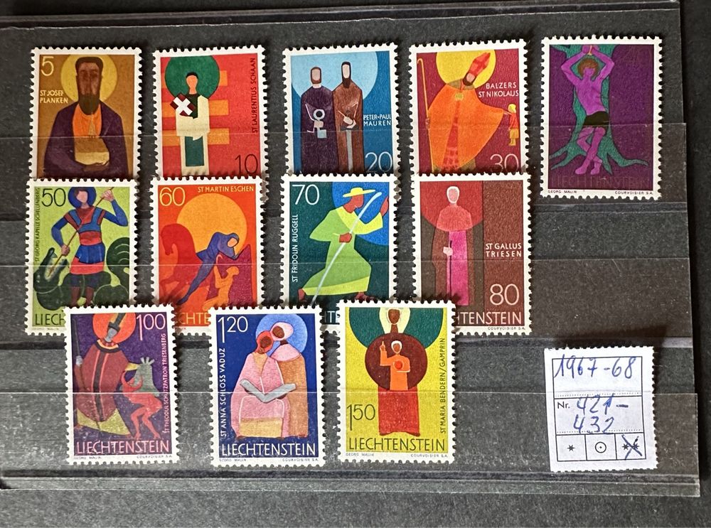 Liechtenstein 196768 ** Kaufen auf Ricardo