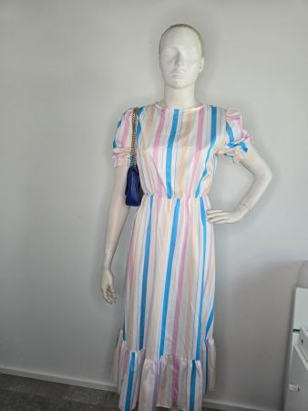 Damen Kleid Sommerkleid Made in Italy Neu