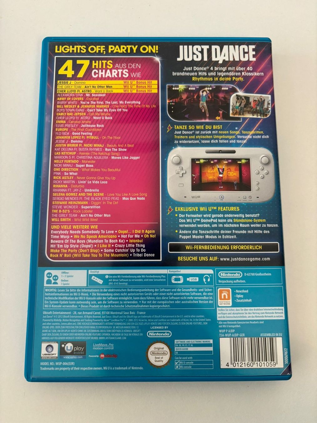 Giochi: Just Dance 4 (Wii U) – Usato da Herisau venduto da Seyashop1 2