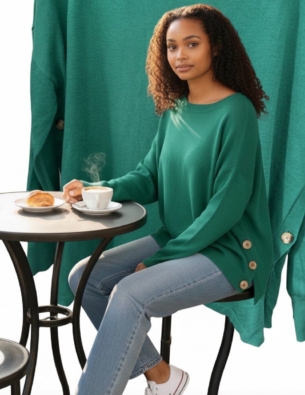 Grace Maglioni & Felpe: Pull Grace & Mila vert — Neuf — Taille Unique – Nuovo e nell'imballaggio originale da Vuisternens-Romont venduto da gol_xp6p 2