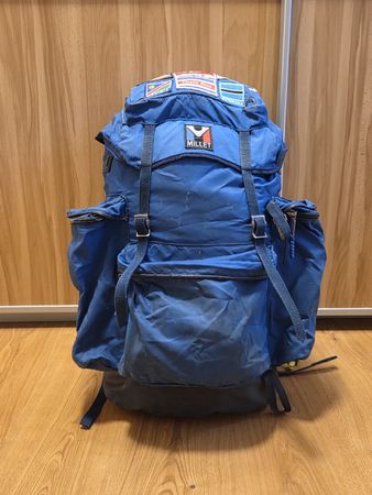 Reise-Rucksack Millet, blau, Retro