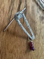 Ohrringe Silber mit Granat