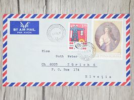 CL14 Enveloppe + Timbre Roumanie 1970