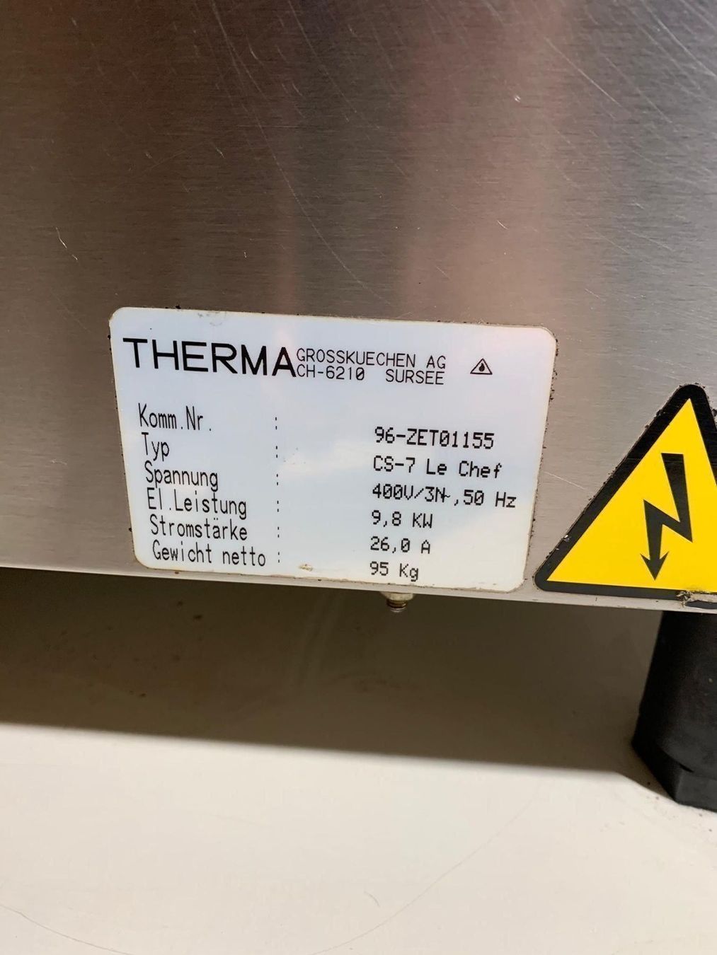 Elettrodomestici da cucina: Electrolux Therma Steamer – Usato da Rupperswil venduto da pimi88 3