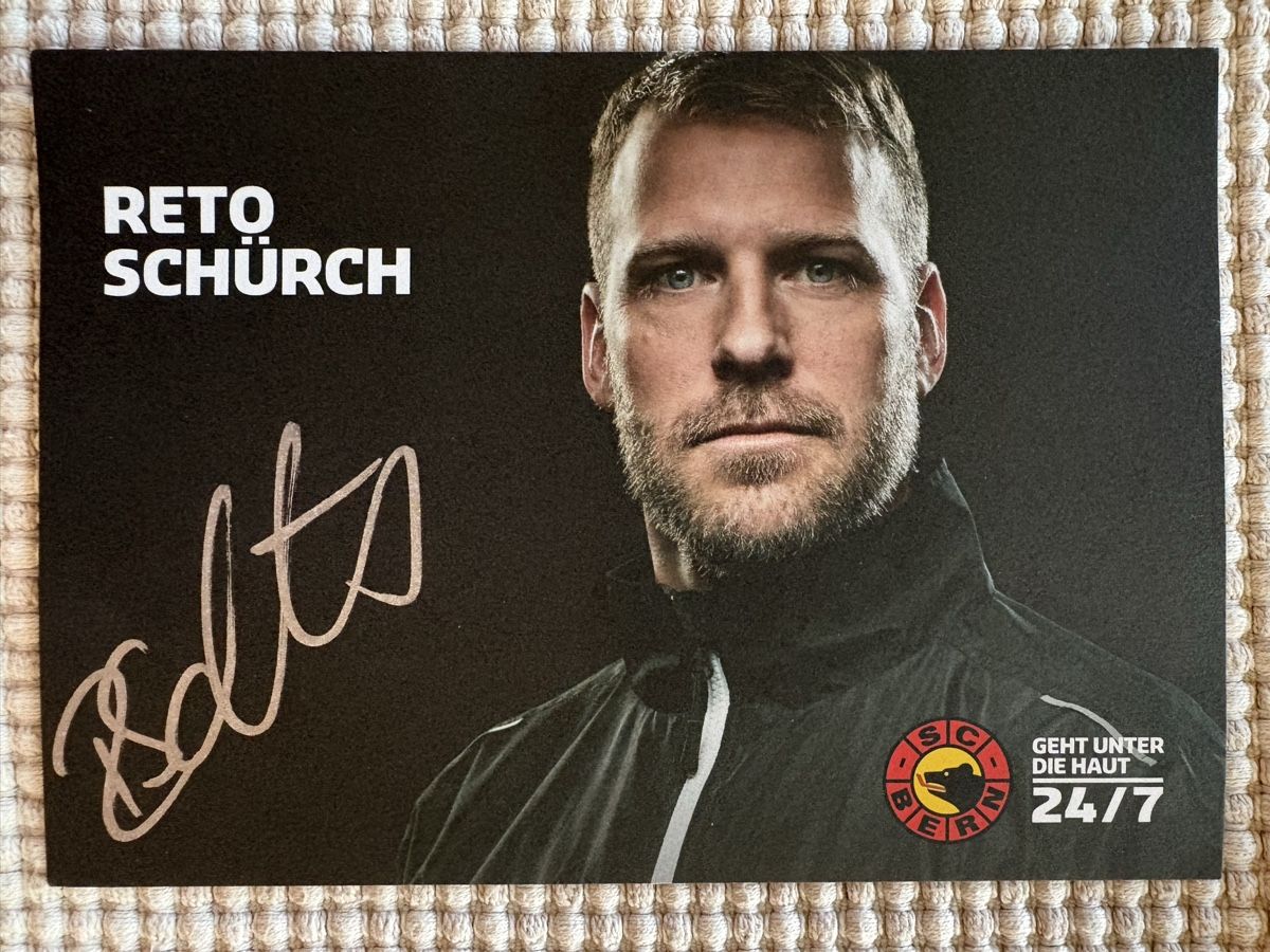 Autogramme: AK Autogramm von SCBern / Reto Schürch – Gebraucht aus Rümlang von Kartenpost1