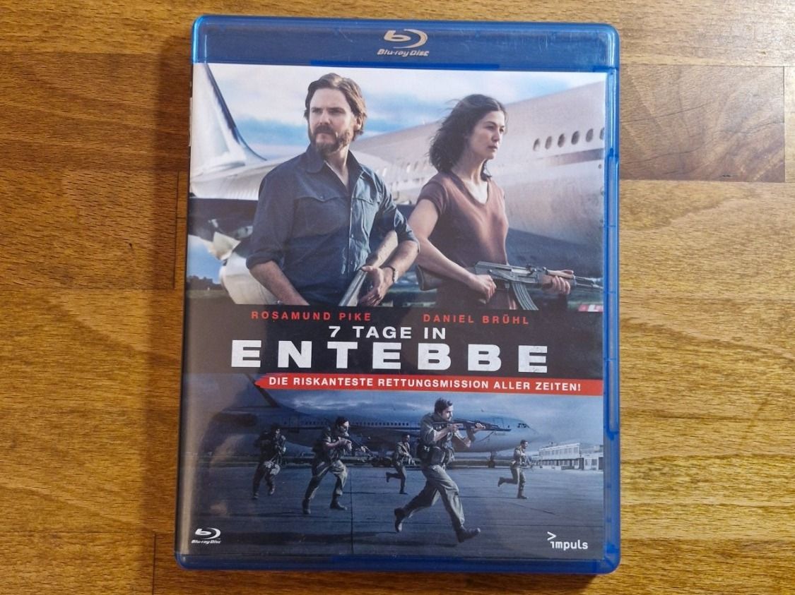 Tutti i DVDs: 7 Tage in Entebbe (2018) – Usato da Pfungen venduto da Whitie