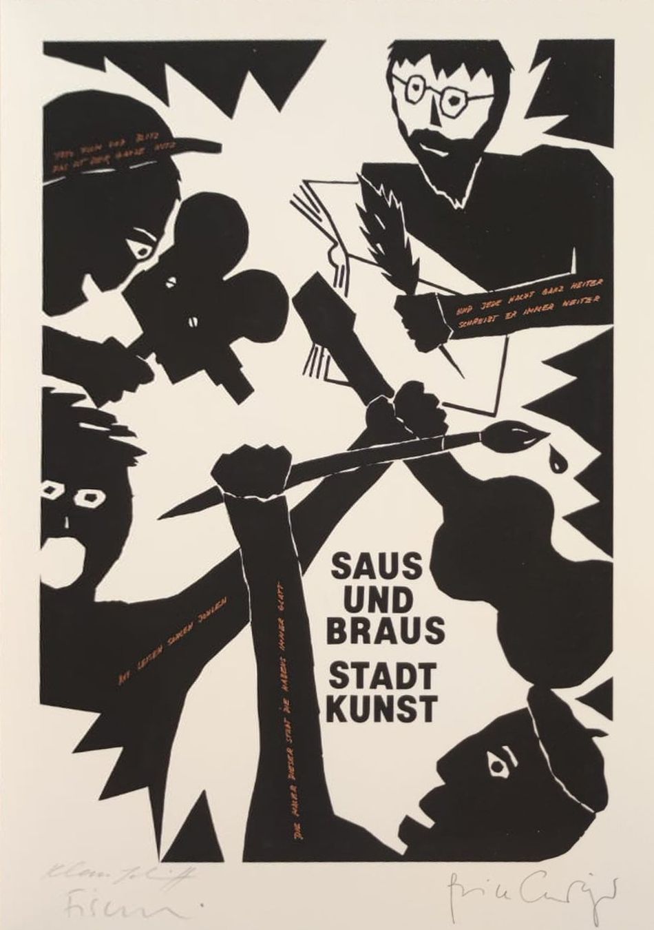 Arts picturaux & lithographies: ORIGINAL-GRAPHIK - PETER FISCHLI – D'occasion à Goldach par Gaip