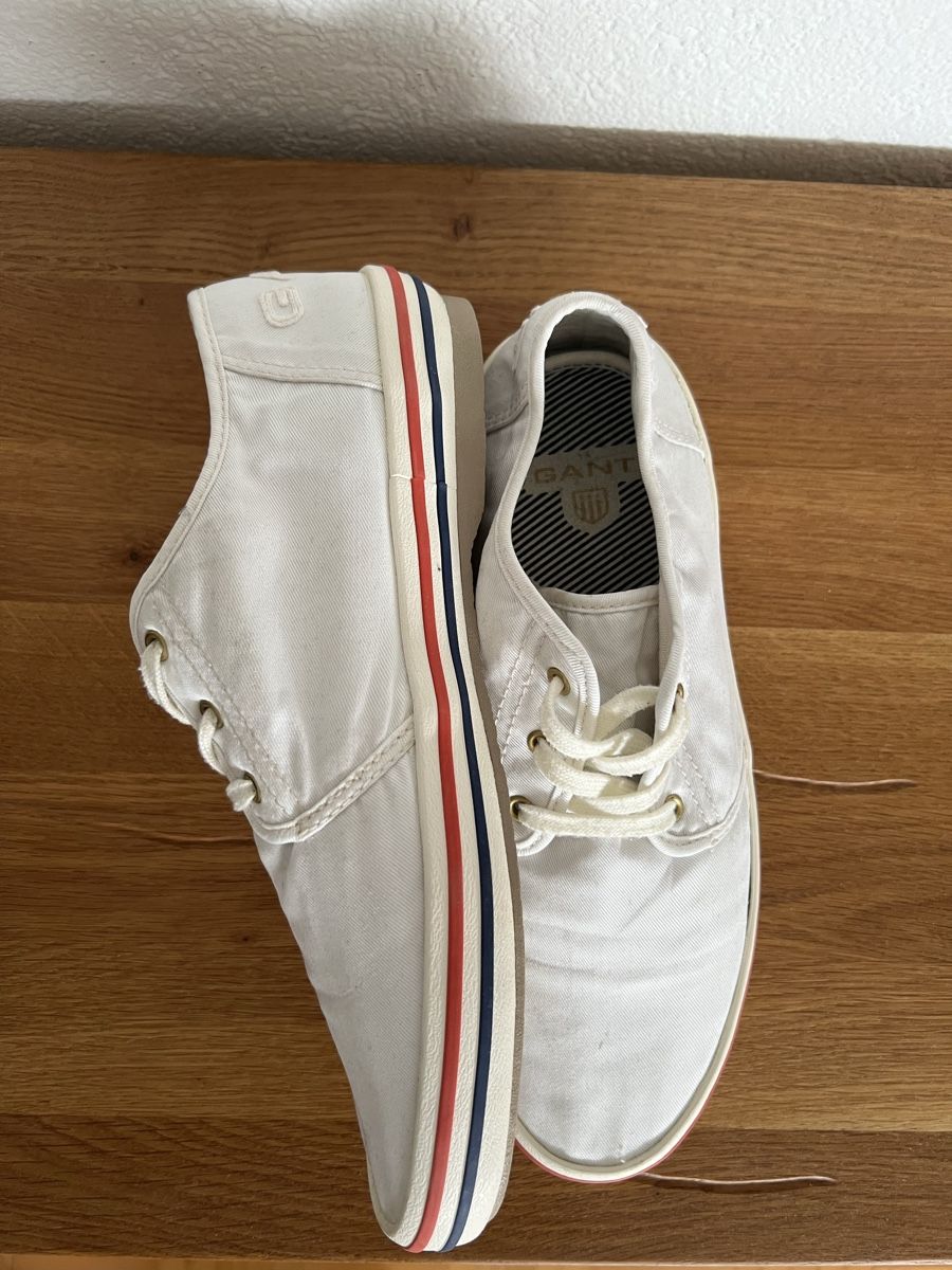 Gant Scarpe da uomo: Gant Schuhe, Weiss, Grösse 43 – Nuovo (secondo la descrizione) da Chur venduto da ZATO 2