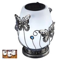 LED Solarleuchte Schmetterling