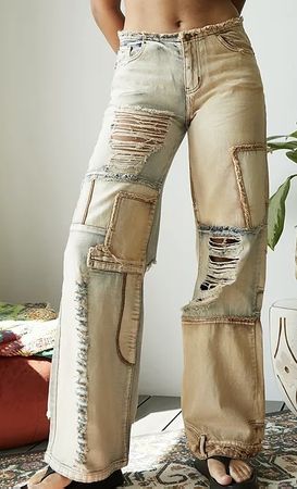 Jeans Jaded London style destroyed W25 NP120.-