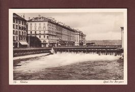 GENEVE - Quai des Bergues