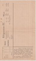 T80) Telegramm, sehe Scan
