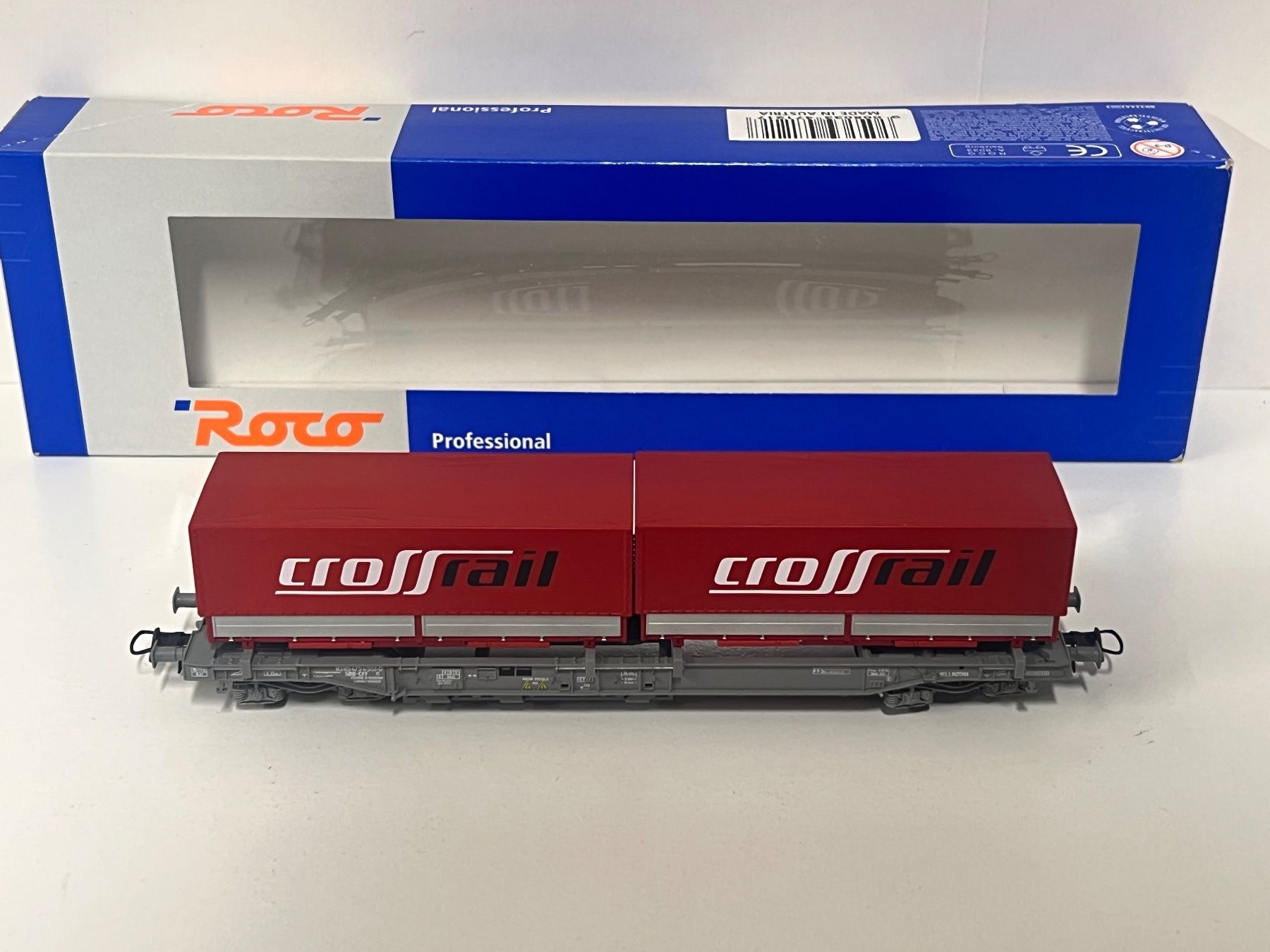 Roco Modellini di ferrovie: Roco 47121  SBB crossrail  H0 DC – Nuovo e nell'imballaggio originale da Geroldswil venduto da TopTrain54 4