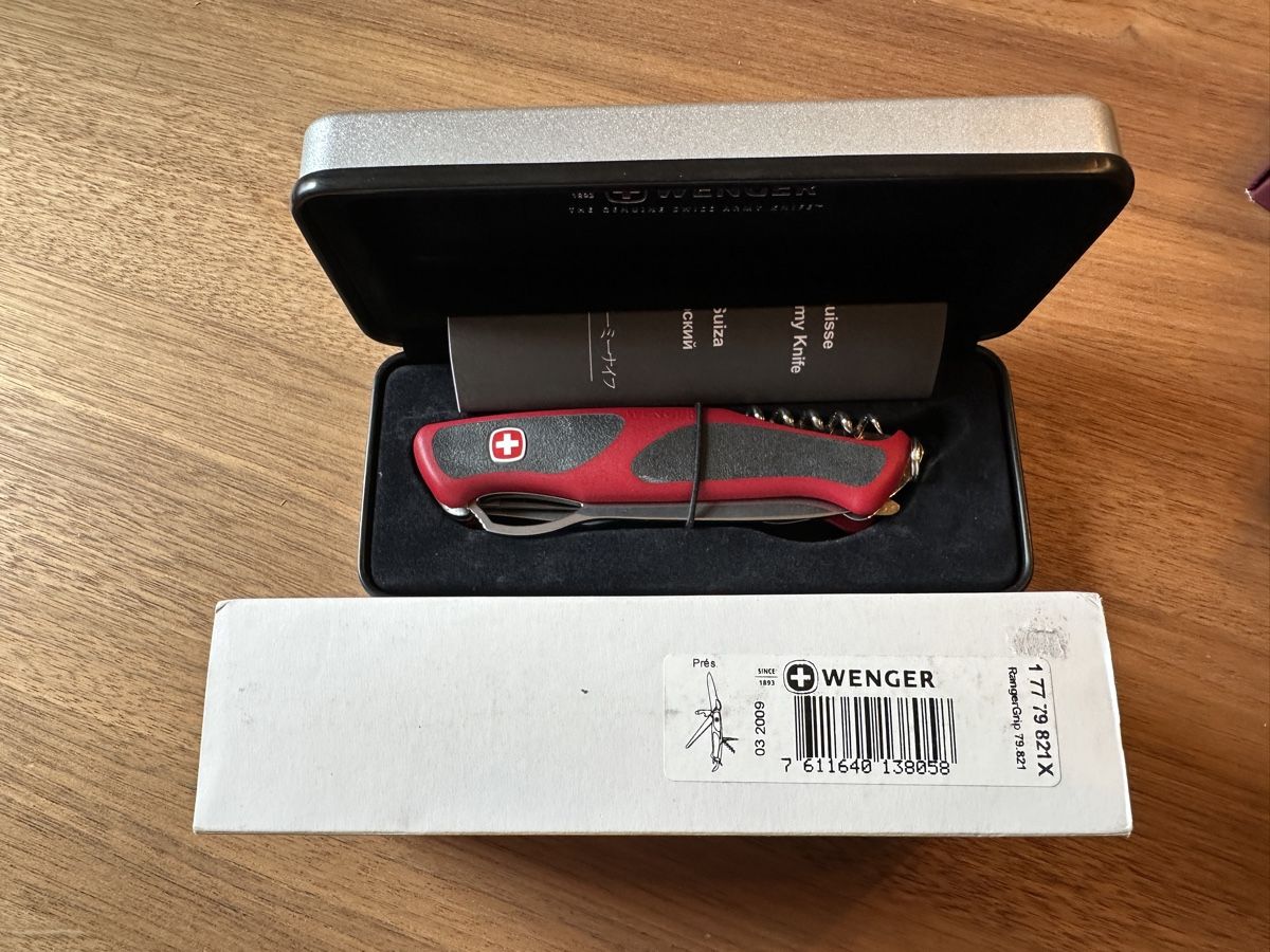 Wenger Accessori: Wenger Ranger Grip & Crowning Bowie Messer – Usato da Mauren venduto da meiedan 2