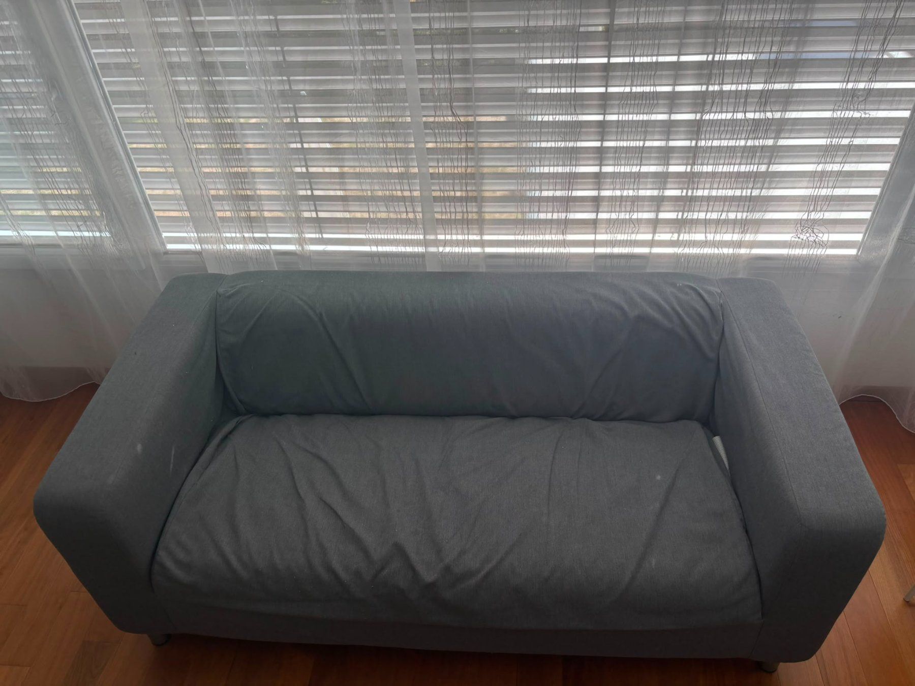 Ikea Sofas: , IKEA Klippan, 2er Sofa grau – Gebraucht aus Henau von flipflop123 4