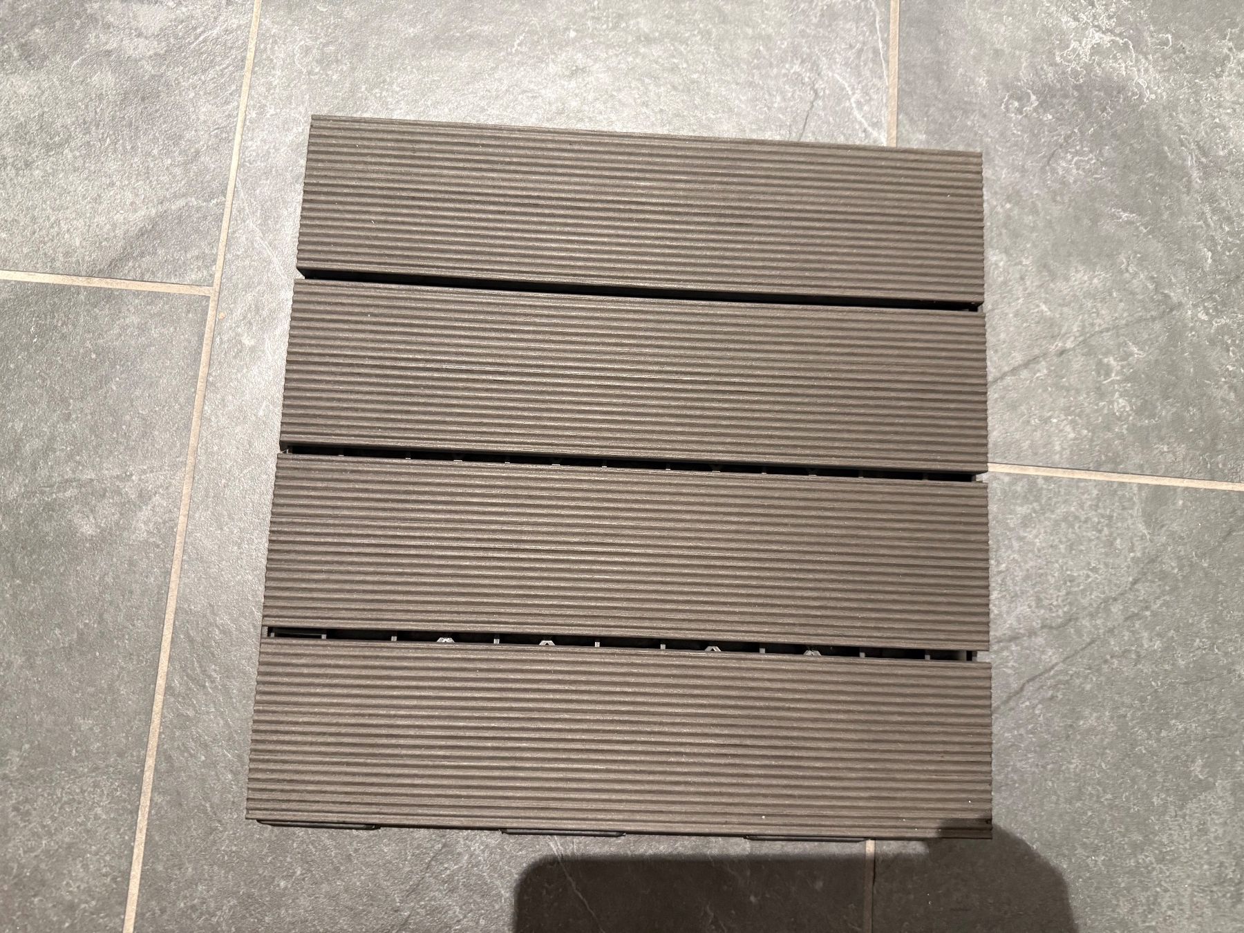 Rivestimenti per pavimenti: Terrassenplatten Ebony (Klickfliesen) – Nuovo e nell'imballaggio originale da Bertschikon Gossau venduto da Joel_Tr 1