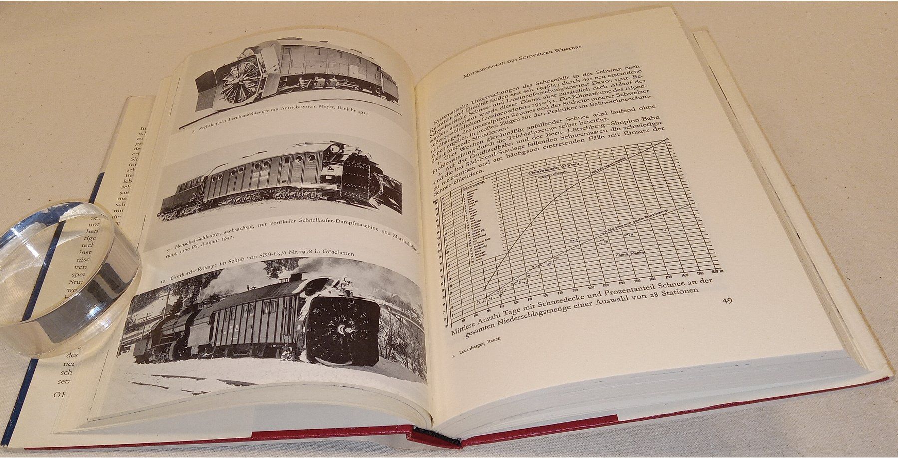 Bücher: DIE DAMPF-SCHNEESCHLEUDERN DER SCHWEIZER BAHNEN  1967 – Gebraucht aus Hätzingen von memory-lane 2