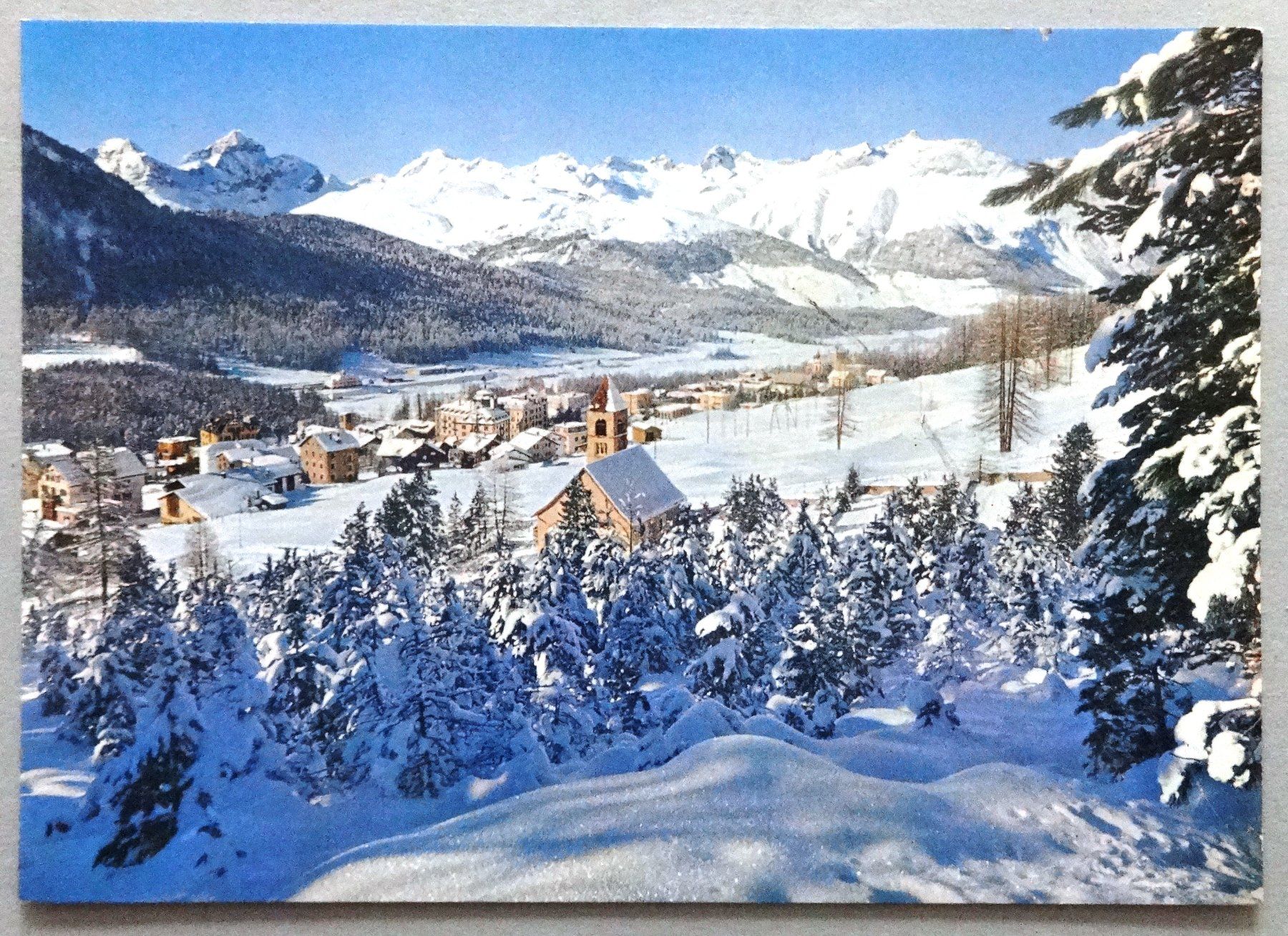 Cartes postales: Pontresina mit Julierkette – D'occasion à Fétigny par Billy2miny