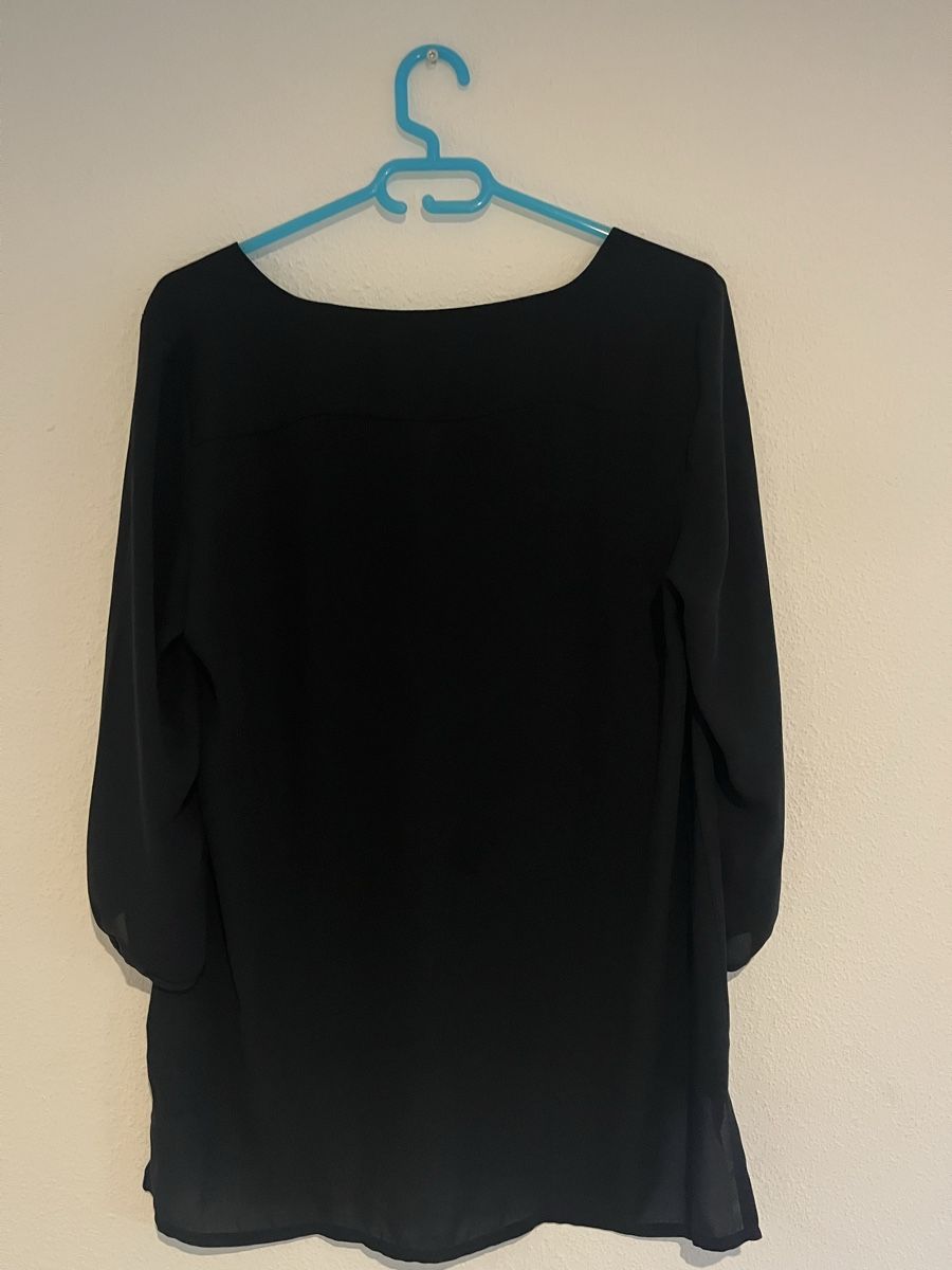 H&M Blusen: Elegante schwarze Bluse - Gr. 40 – Gebraucht aus Muttenz von L.Galle 2