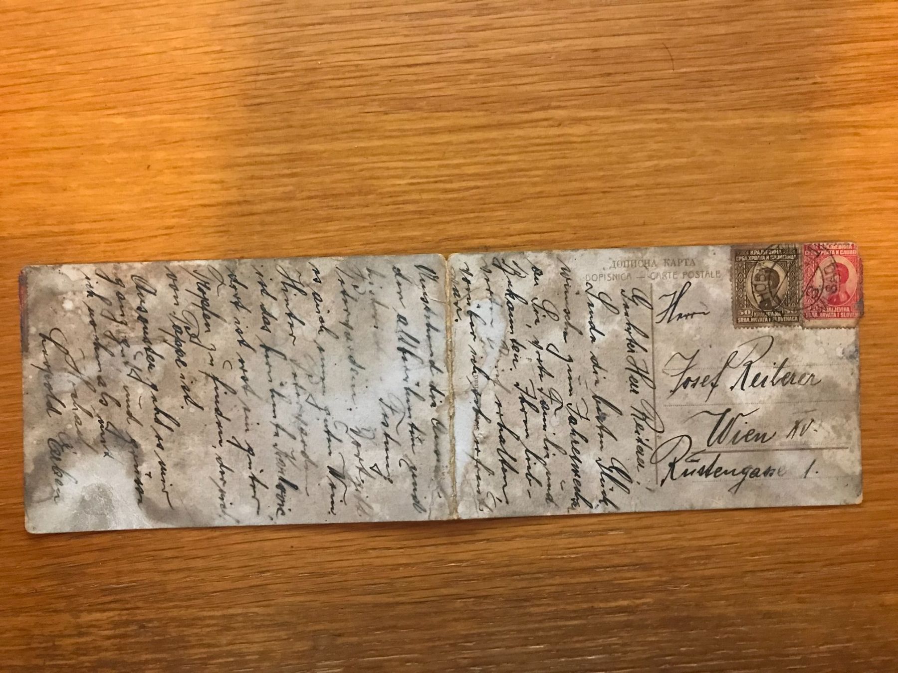 Cartes postales: antike gefaltete Postkarte – D'occasion à Luzern par mey_s13 1