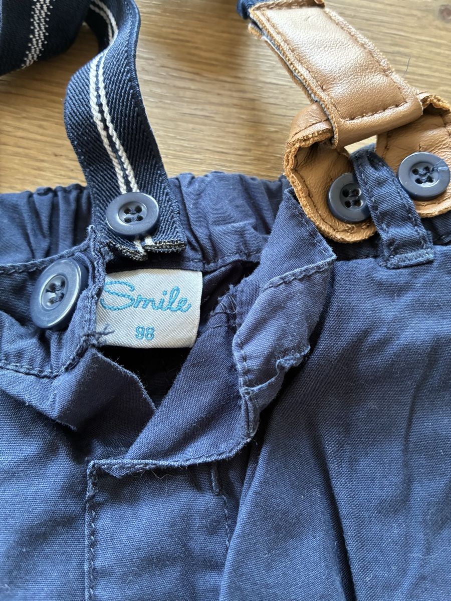 Hosen: Smile Latzhose Jungs Größe 98  – Gebraucht aus Wolfwil von NewGirl 5