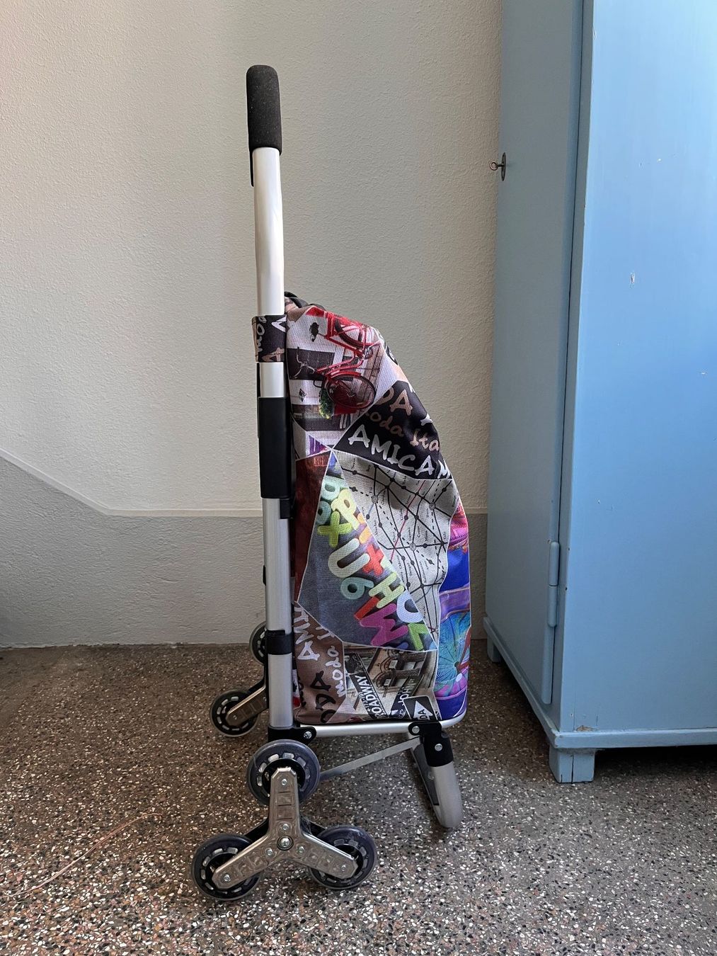 Altro per la casa: bunter Einkaufstrolley ab 1.- – Nuovo (secondo la descrizione) da Biel/Bienne venduto da Tester0 3