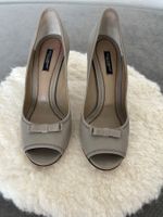 Vintage D&G Dolce & Gabbana Leder Pumps Peeptoe Gr. 39