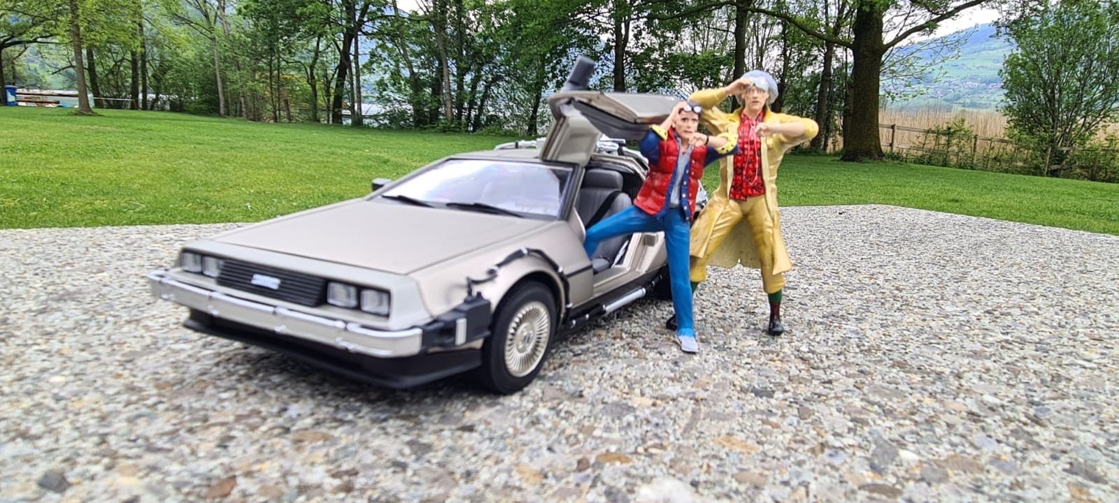 Delorean Modellini d'auto: DE LOREAN BACK TO FUTURE 1  1:18 SUNSTAR – Nuovo e nell'imballaggio originale da Suhr venduto da Moebelsiralfred 4