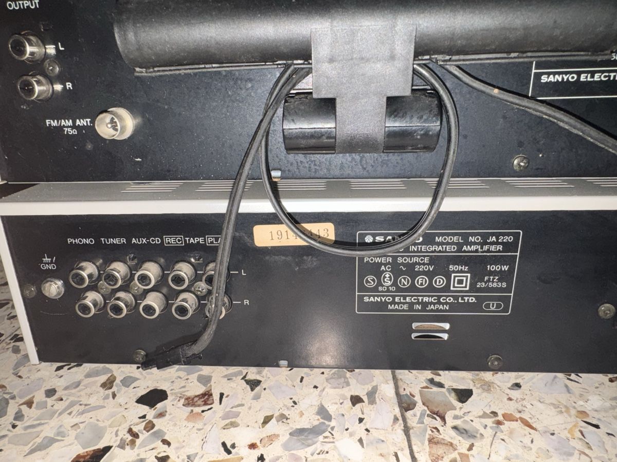 Sanyo Aufnahmegeräte: Ensemble Sanyo SD 220 + JT 330 + JA 500 – Gebraucht aus Brügg BE von haj_9zhk 6