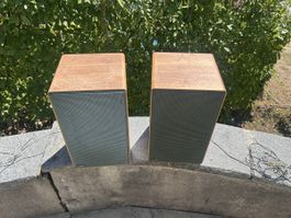 Studio 100 SL Lautsprecher Holzgehäuse Paar guter Zustand