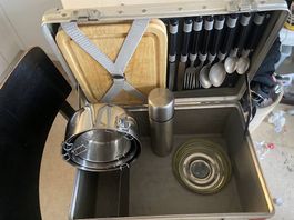 Porsche Picknickkoffer Koffer- Rimowa Alukoffer