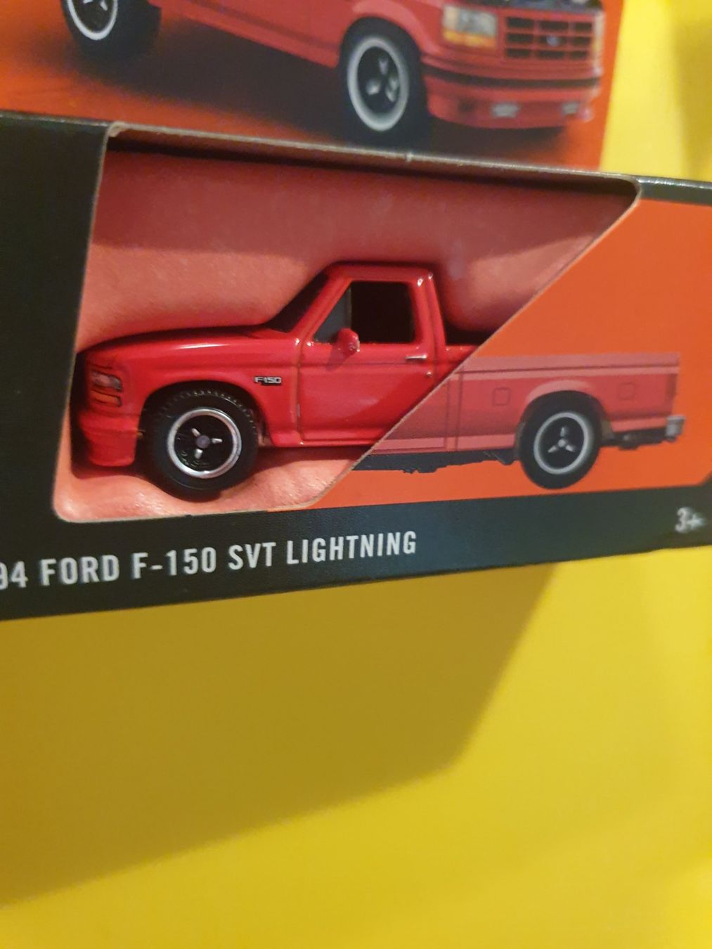 Matchbox Modellini d'auto: Matchbox 1994 FORD F-150 SVT LIGHTNING – Nuovo e nell'imballaggio originale da Oftringen venduto da Rotor 2